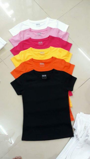 Xả áo phông cổ tròn