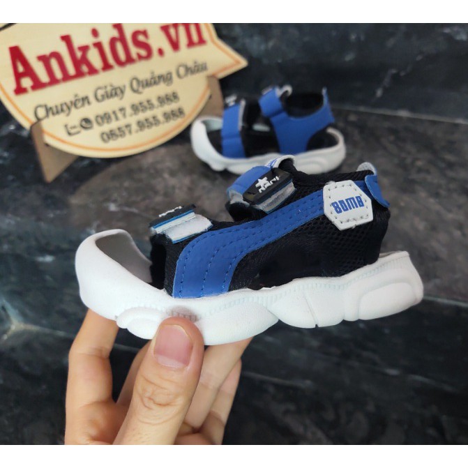 sandal bé trai phong cách thời trang Ankids551