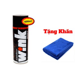 Dung Dịch Làm Bóng Dàn Áo Lube71 WINK 600ml + Tặng Kèm Khăn
