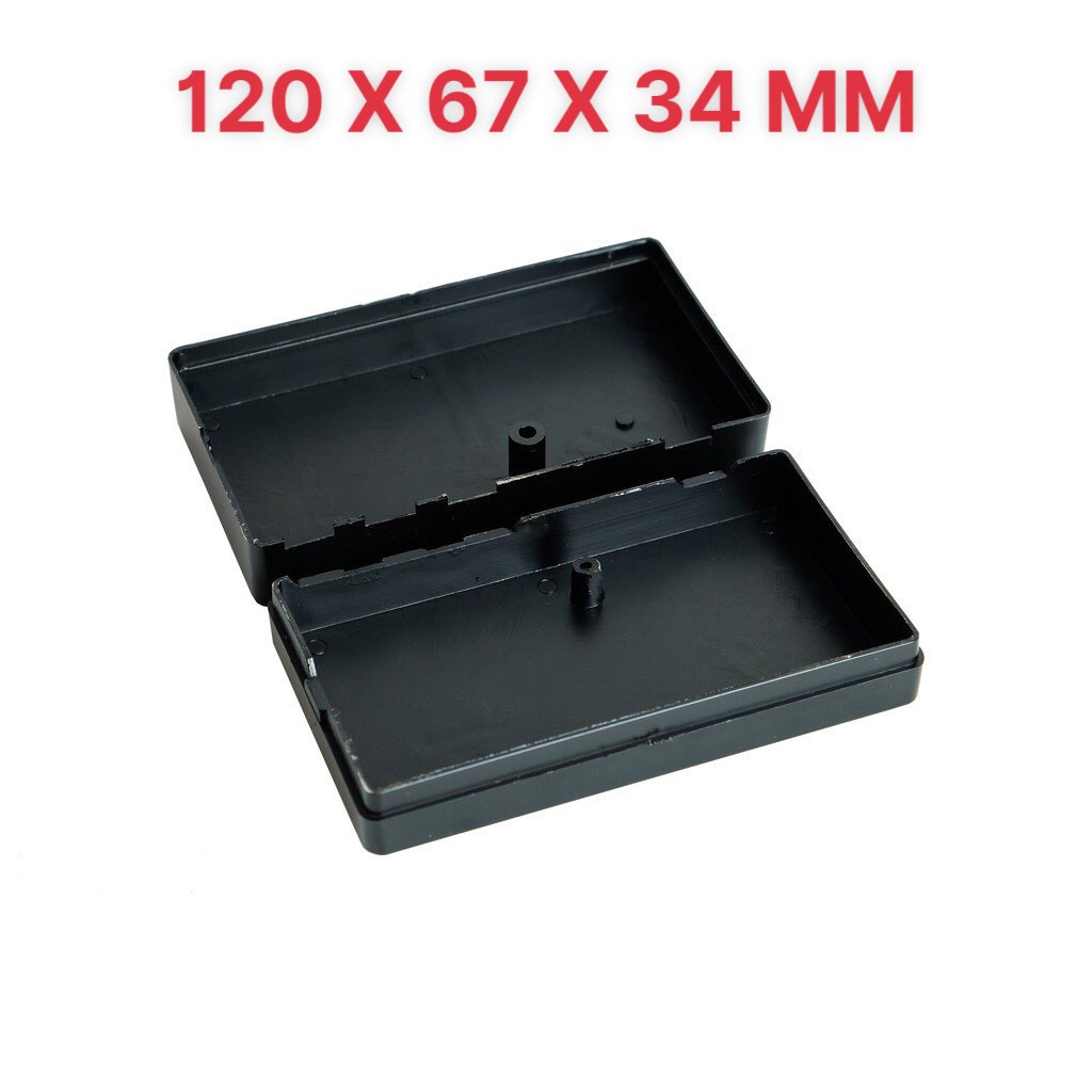 HỘP NHỰA MẠCH ĐIỆN 120X67X34MM KÈM ỐC VÍT