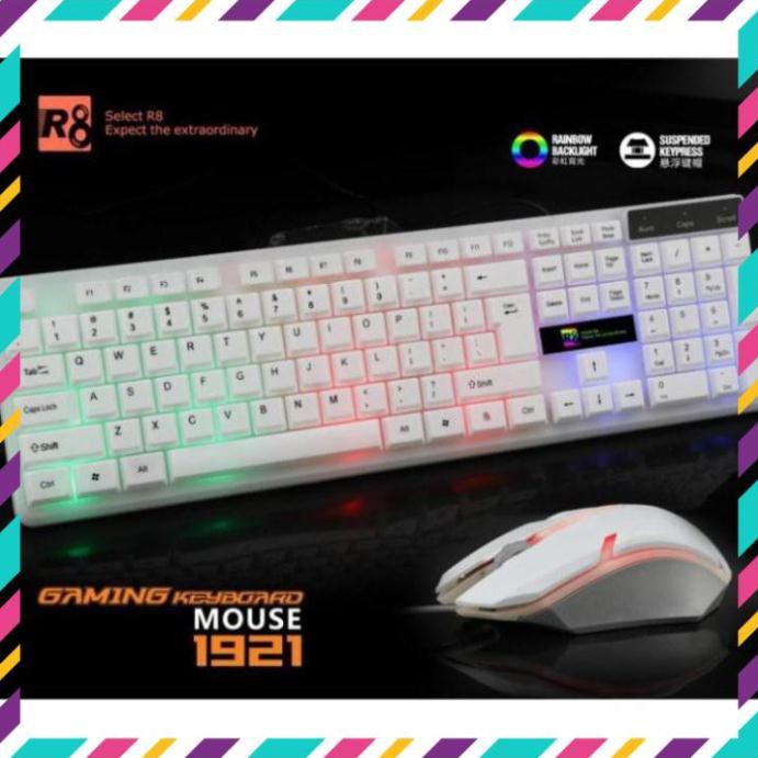 Bộ bàn phím chuột keyboard Mouse Gaming R8 1921 Led | BigBuy360 - bigbuy360.vn