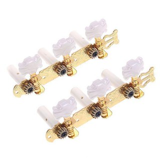 1 bên khóa đàn guitar Classic màu vàng tai hoa giá rẻ