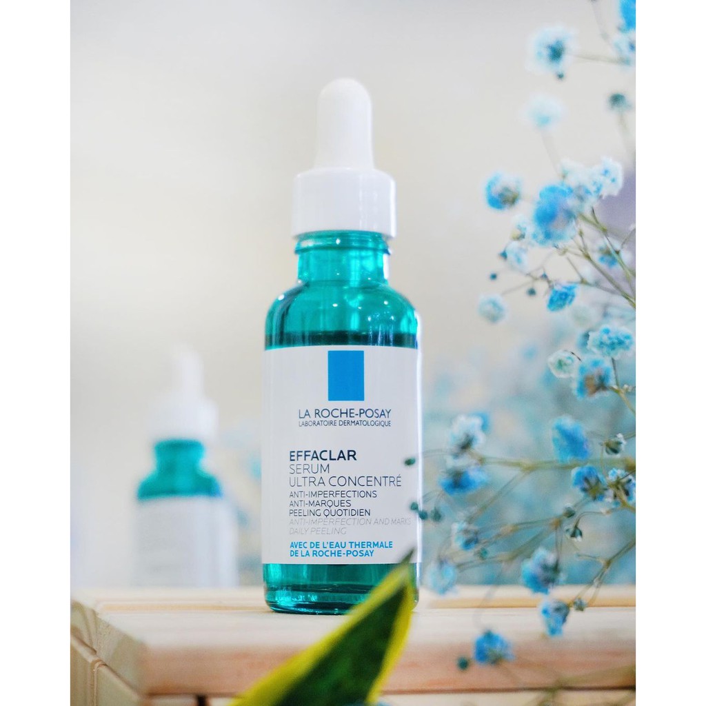 Tinh Chất La Roche Posay Effaclar Serum 3 Tác Động Giảm Mụn, Thâm Sau Mụn Và Lỗ Chân Lông To 30ml