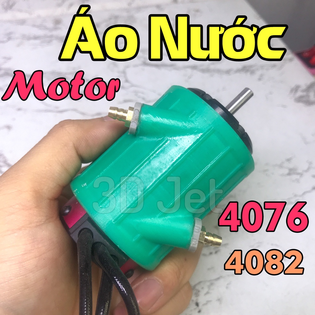 Áo Tản Nhiệt Nước cho Motor 4074 4076 4082 4084, áo nước động cơ không chổi than , ao nuoc
