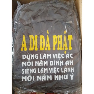 A di đà phật _ balo a di đà phật 2 ngăn.💰 giá thỉnh 125k/cái.