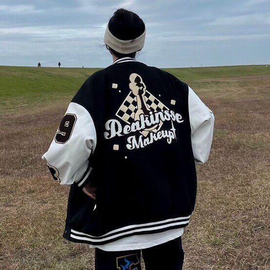 Áo khoác dù BOMBER màu đen GAMBIT 89 CHỮ 2 lớp sang chảnh LOCAL BRAND UNISEX FORM RỘNG.