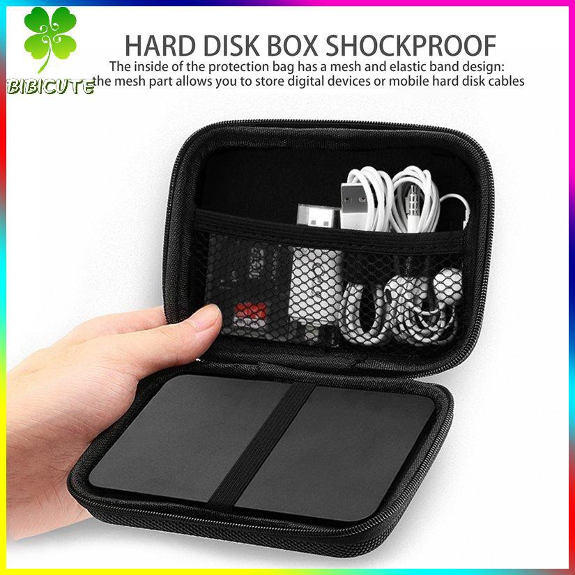 Túi Đựng Ổ Cứng Di Động 2.5 Inch Chống Sốc Tiện Dụng | BigBuy360 - bigbuy360.vn