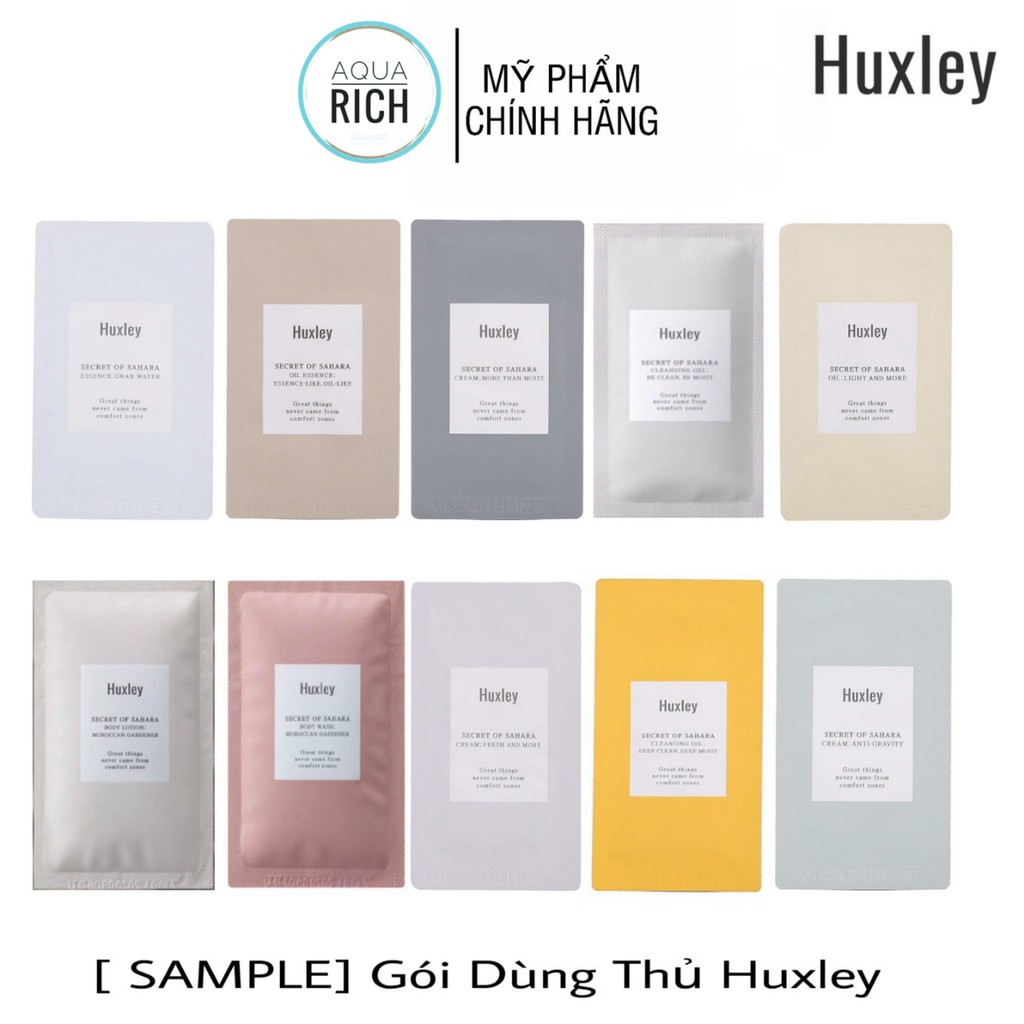 Sample Gói Dùng Thử Huxley Mini Đủ Loại | BigBuy360 - bigbuy360.vn