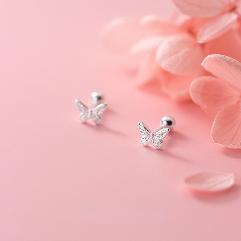 Hoa tai bướm đơn giản thời trang phong cách hàn quốc