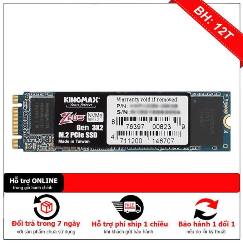 [BH12TH] Ổ CỨNG SSD KINGMAX ZEUS 128GB PX3280 NVME M.2 2280 PCIE - KMAXPX3280128GB