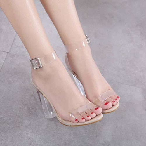 [ẢNH THẬT] Giày cao gót sandal 9 phân bản trong __Lz003