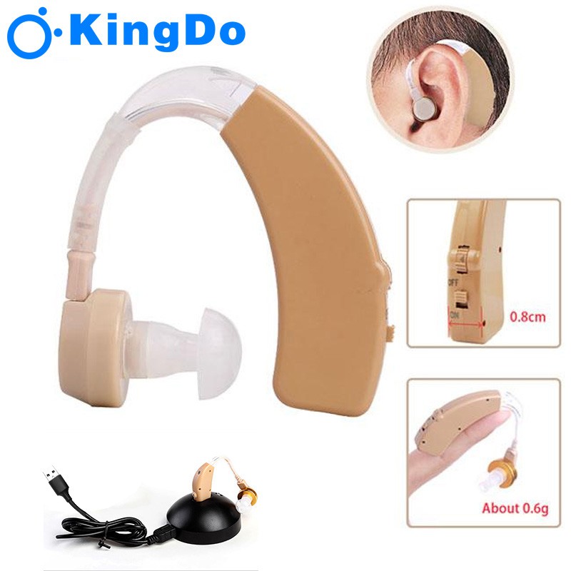 Máy Trợ Thính Pin Sạc Đeo Sau Tai