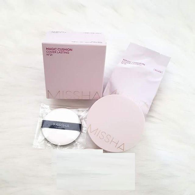 Phấn nước Missha Magic Cushion Cover Lasting SPF50+ PA+++