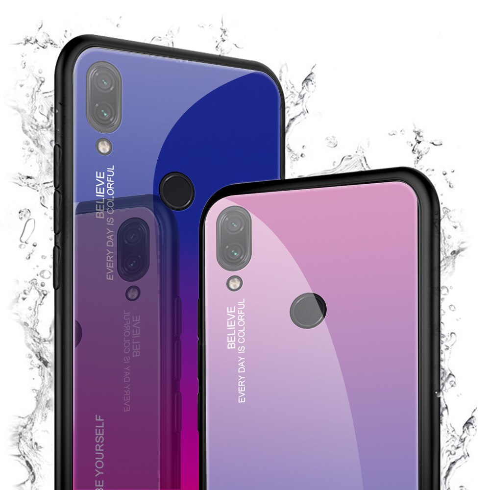 Ốp Lưng Mặt Gương Cường Lực Sang Trọng Cho Xiaomi Redmi Note 9s 7 5 8 Pro 8t 7a 8a Mi 9t Pro 10 A3 On Redmi Note 7 8 9 Pro Max