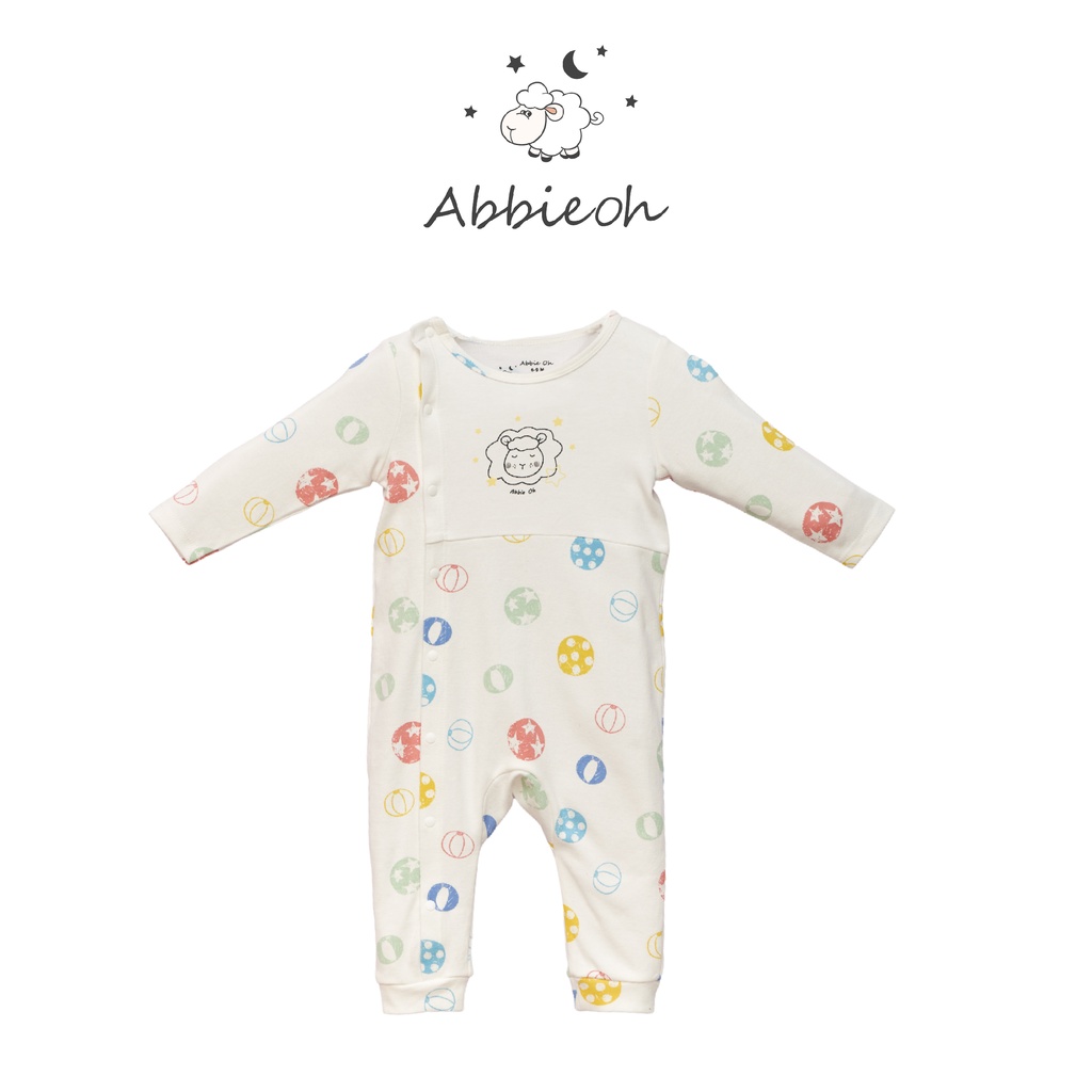 Bộ quần áo bodysuit sơ sinh ABBIEOH dài tay cho bé và bé gái 0-12 tháng BD205 AW20