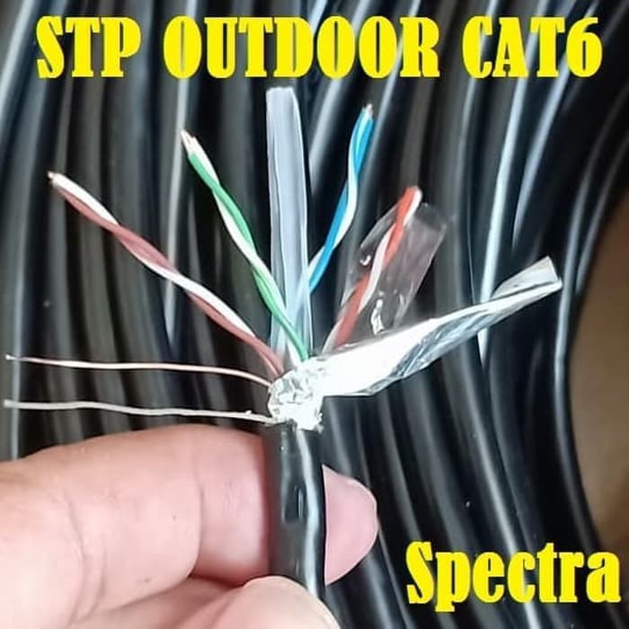 Dây Cáp Lan Stp Cat6 40m 40m Ngoài Trời Tiện Dụng