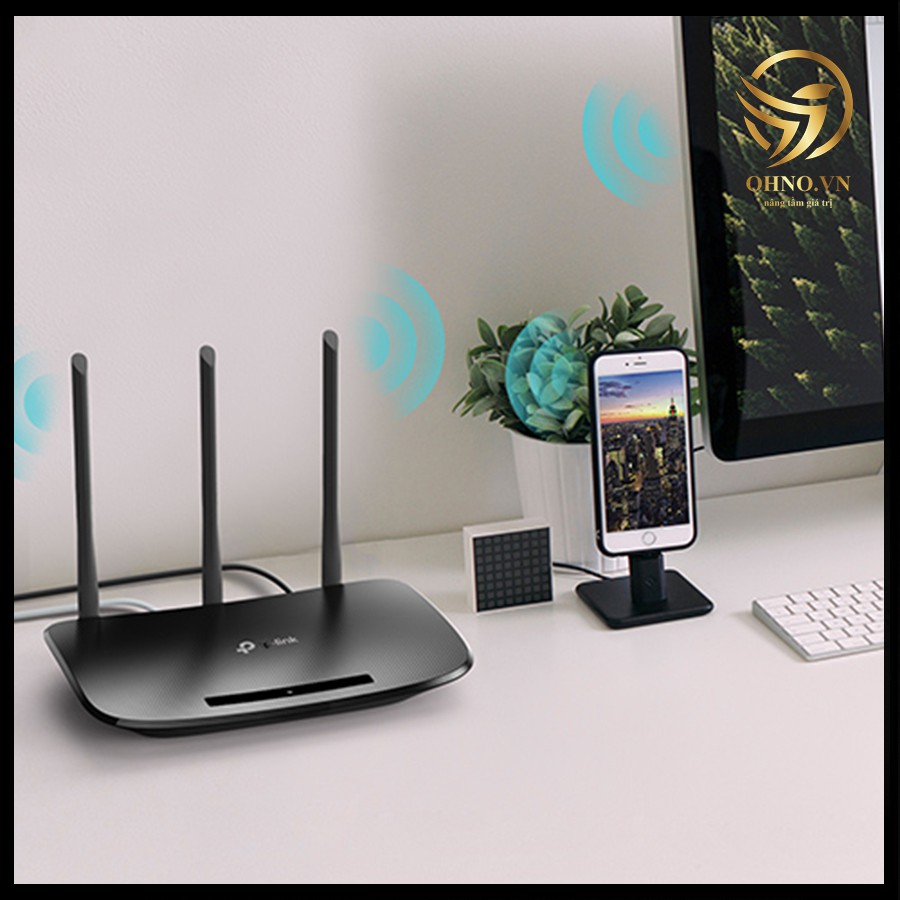 Bộ Thiết Bị Phát Wifi TP-Link TL-WR940N Wireless N 450Mbps Cục Phát Sóng Wifi 3 Râu Tốc Độ Cao Ổn Định - OHNO VIỆT NAM