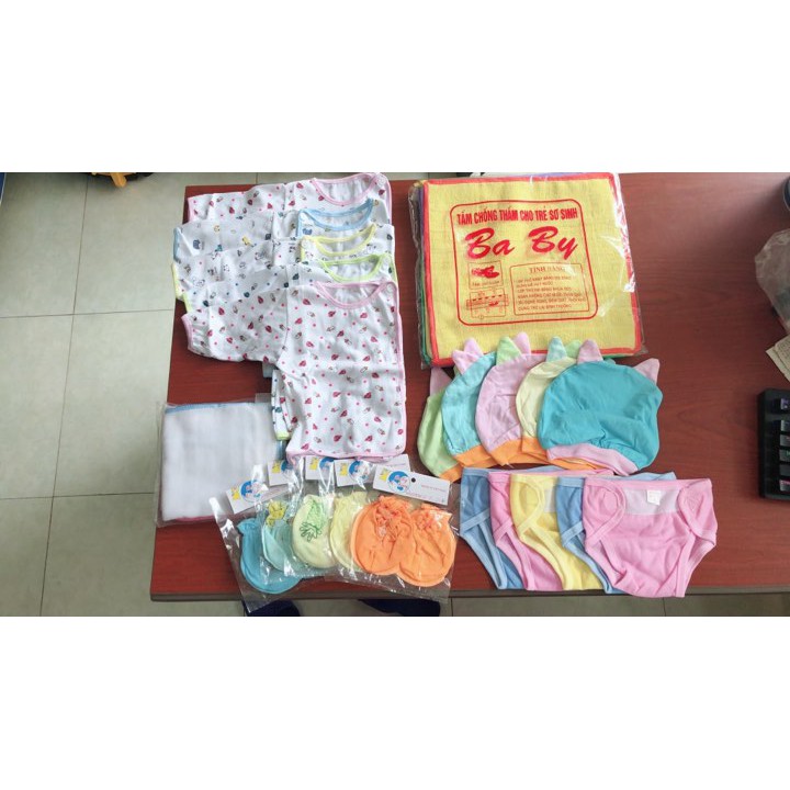 Combo 60 móm đồ dùng cho bé sơ sinh