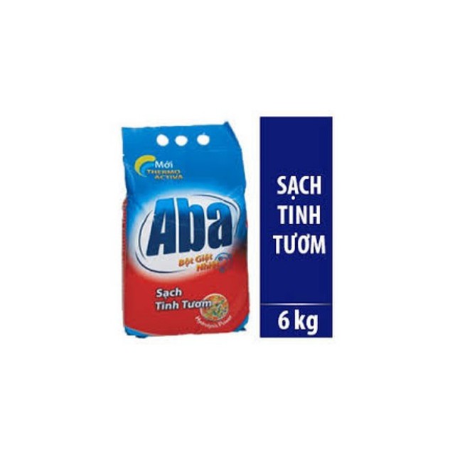 [Bột giặt Aba] Bột giặt nhiệt Aba 6kg sạch tinh tươm