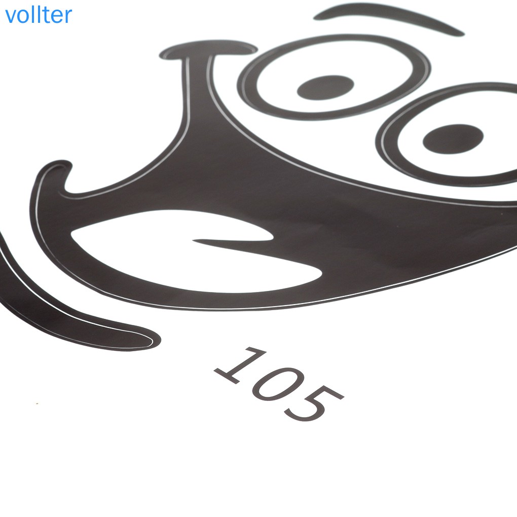 Sticker dán trang trí bồn vệ sinh đa năng hình mặt cười vui nhộn bằng PVC