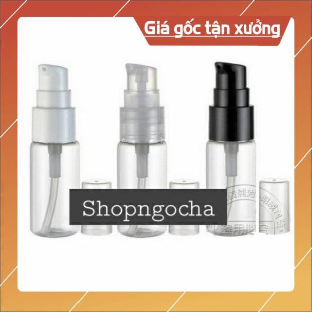 Chai Chiết Mĩ Phẩm ❤ SIÊU RẺ ❤ Chai nhựa pet xịt giọt 20ml , chai chiết mỹ phẩm , phụ kiện du lịch