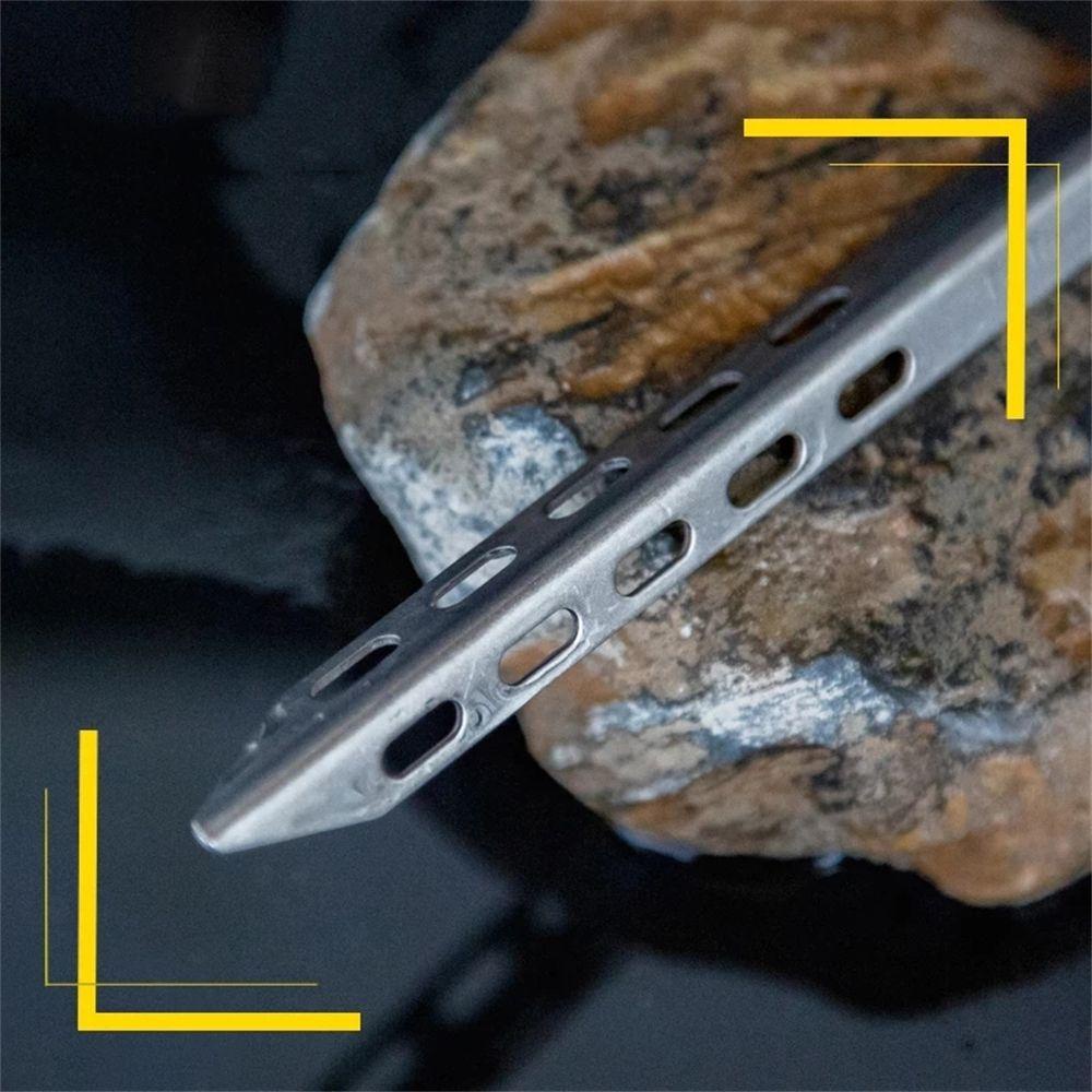 IVORY Cọc Dựng Lều Bằng Titan Siêu Nhẹ Hình Chữ V Tiện Dụng