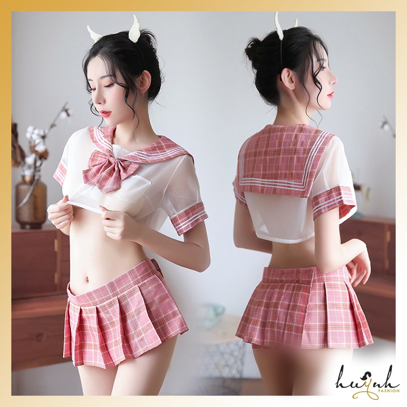 Đồ ngủ hóa trang cosplay nữ sinh ngoan cap cấp - CO08 | BigBuy360 - bigbuy360.vn