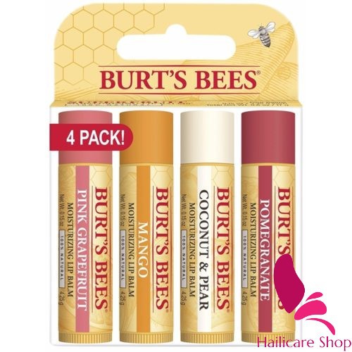 [Nhập Mỹ] Son Dưỡng Môi Burt’s Bees Moisturizing Lip Balm