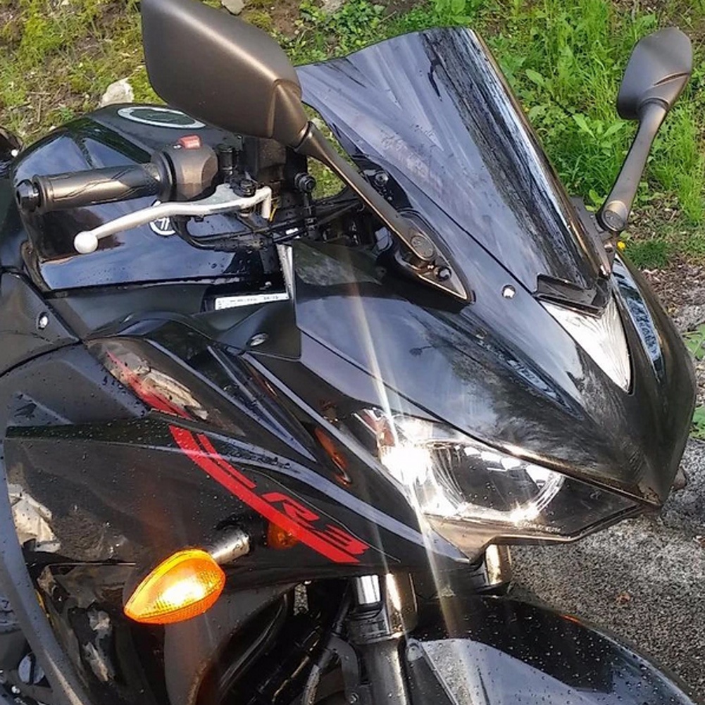 Kính Chắn Gió Bằng Nhựa ABS Cho Xe Mô Tô Yamaha YZFR25 2014-2017 2018 YZF R25 R3 YZFR3 2015-2016