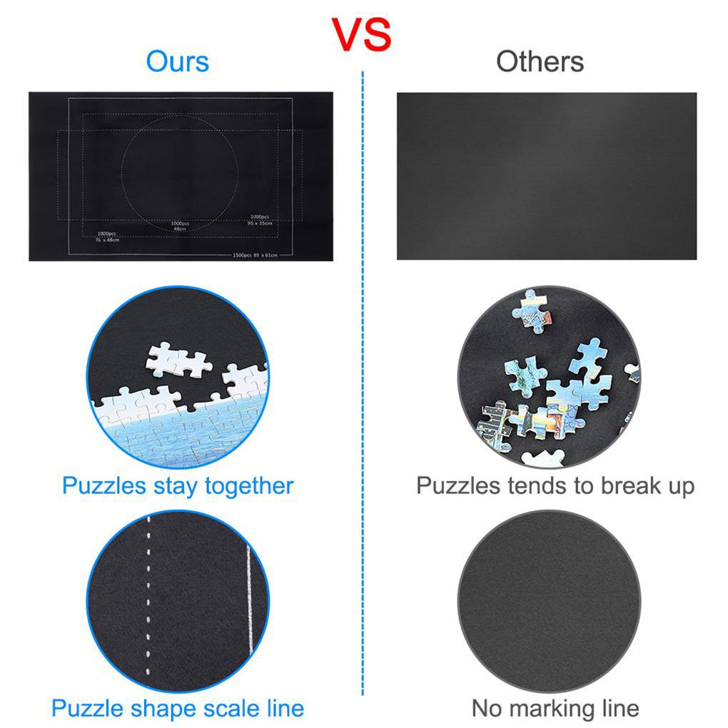 [Choo] Thảm Cuộn Đựng Đồ Chơi Xếp Hình Gọn Gàng Giữ Lại Được In Lên Đến 1500 Miếng Có Túi Đựng Cho Nhà Ở / Du