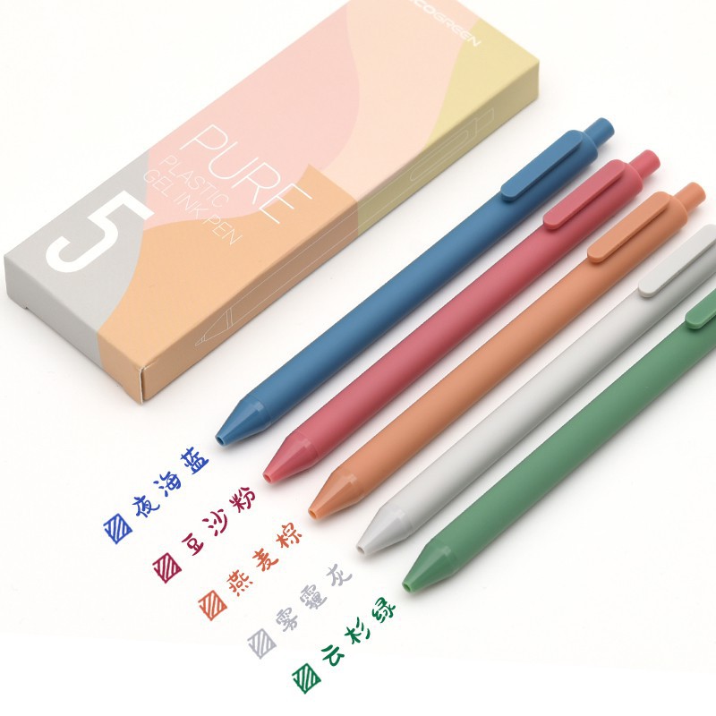 Set Bút KACO Gel Pen 5 Màu Xinh Xắn