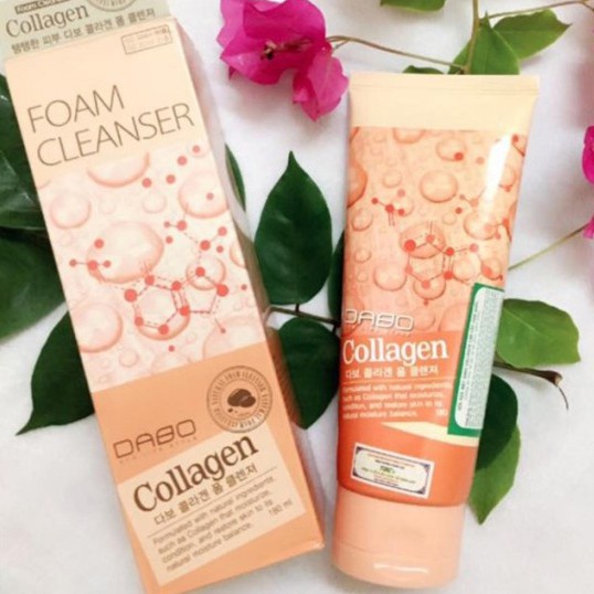 Sữa Rửa Mặt Collagen Cao cấp DABO Hàn Quốc 180ml