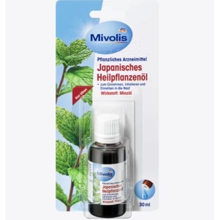 Tinh Dầu Bạc Hà Mivolis Đức 30ml