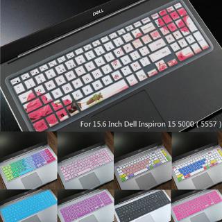 Miếng dán bảo vệ bàn phím bằng silicon mềm siêu mỏng chuyên dùng cho 15.6 inch dell inspiron 15 5000 5557
