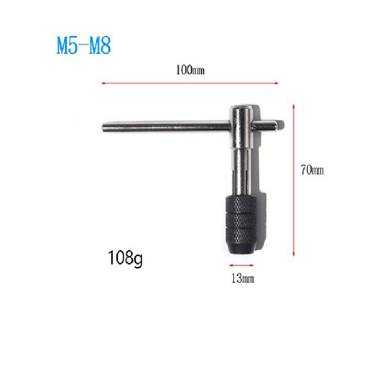TAY QUAY TARO KẸP MŨI TARO TỪ M5 - M8 - TH 590