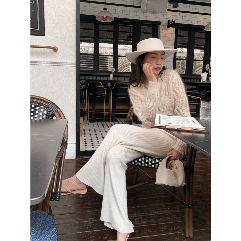 Áo Khoác Cardigan Dệt Kim Dáng Rộng Phong Cách Hàn Quốc Thời Trang Mùa Thu Cho Nữ