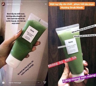 Tẩy DA CHẾT HUXLEY 120g & 30g