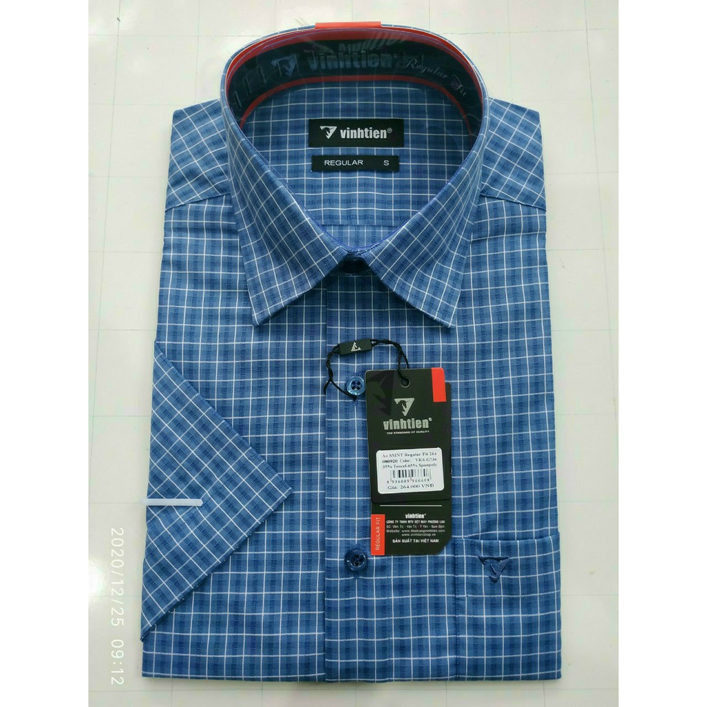 Áo Vĩnh Tiến tay ngắn VẠT BẦU nhiều mẫu 264 và 295 size S (54-61kg) | BigBuy360 - bigbuy360.vn