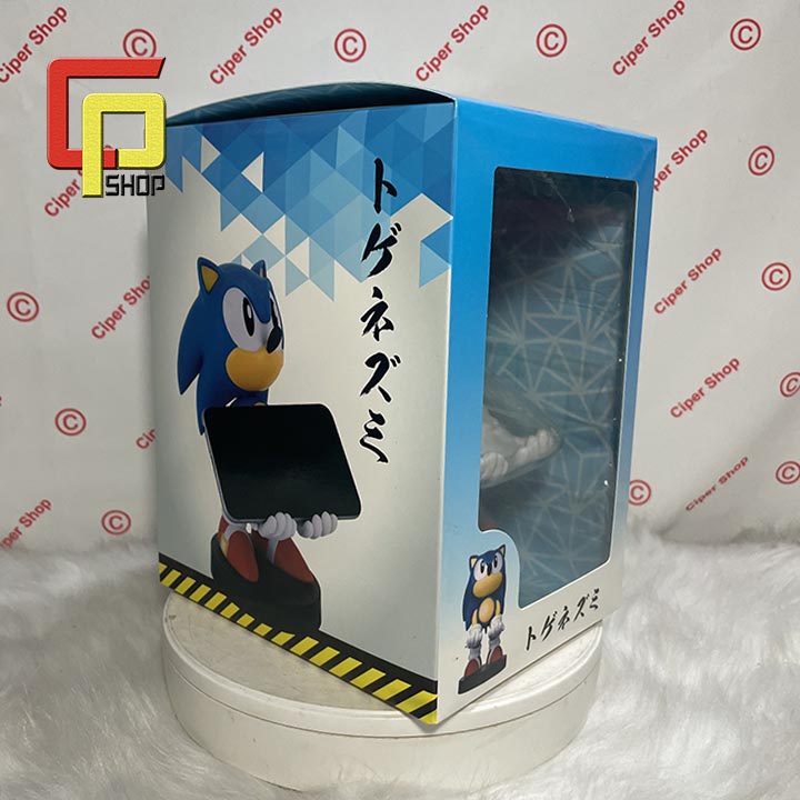 Mô hình nhím Sonic The Hedgehog - Có giá đỡ điện thoại - figure sonic ps4