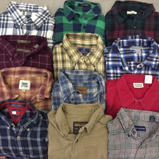 SƠ MI FLANNEL SI FORM ÂU 79.000 (Nhắn shop để chọn mẫu)