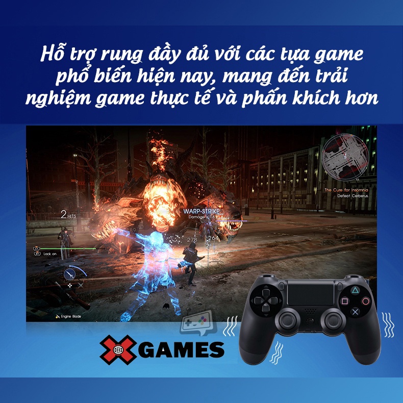 ps4 controllerTay cầm chơi game fifa online 4 360 Full Box Có Rung, Tay Cầm Doubleshock 4 không dây PC, Laptop (đỏ)