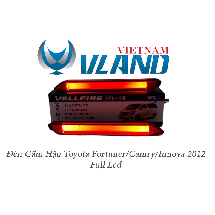 1 Cặp Đèn Led Gầm Hậu Fortuner/Camry/Innova 2012 Full Led