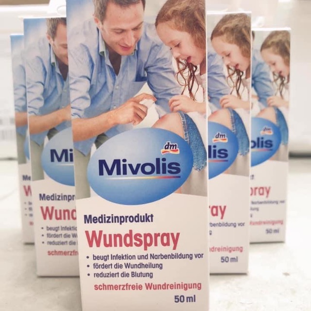 Xịt vết thương Mivolis