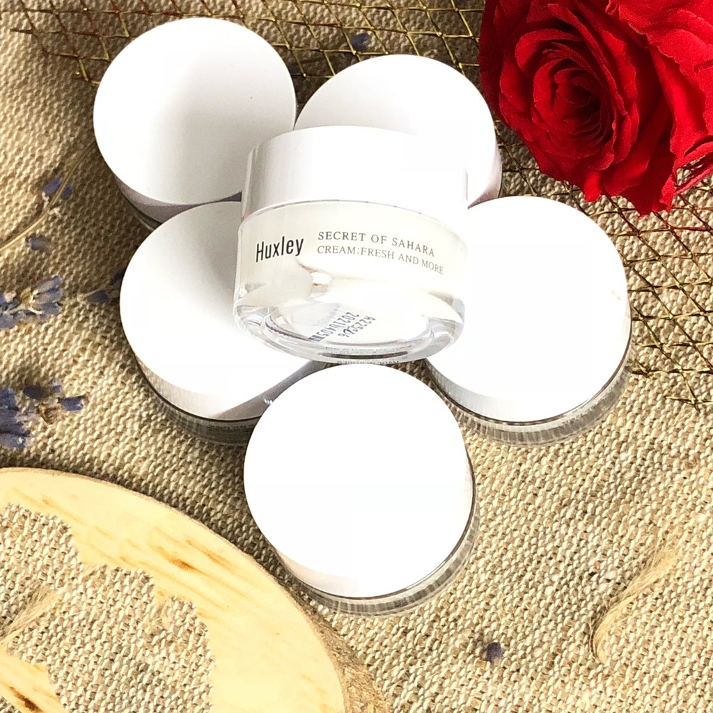 Kem dưỡng da ẩm mượt dạng gel Huxley Cream Fresh and More 7ml