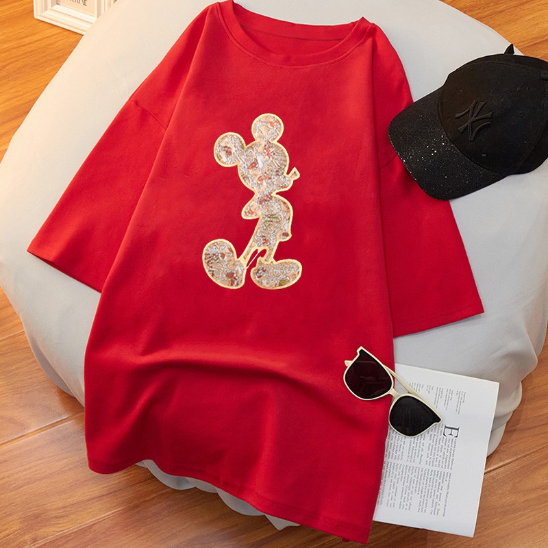 NRVP Áo Thun Nữ Ngắn Tay Thời Trang Hè 2021