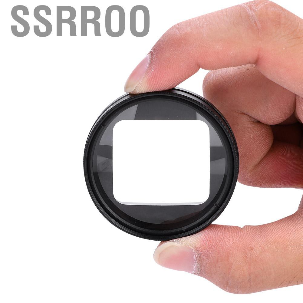 Ssrroo 10X Macro Lens Filter 52mm Close up Micro-camera for Gopro Hero 5/6 Camera