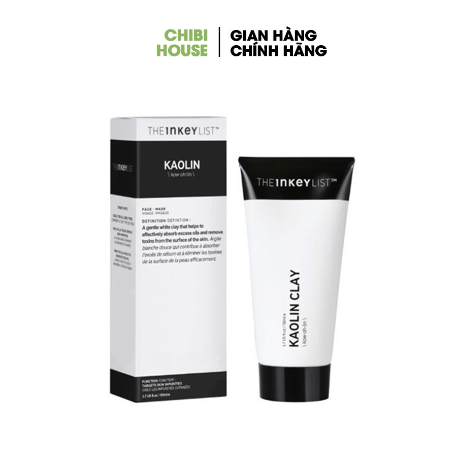 Mặt nạ đất sét The INKEY List Kaolin Clay Mask ( 50mL )