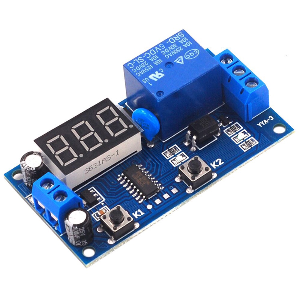 DIYMORE Mô đun rơ le công tắc hẹn giờ 12v chuyên dụng