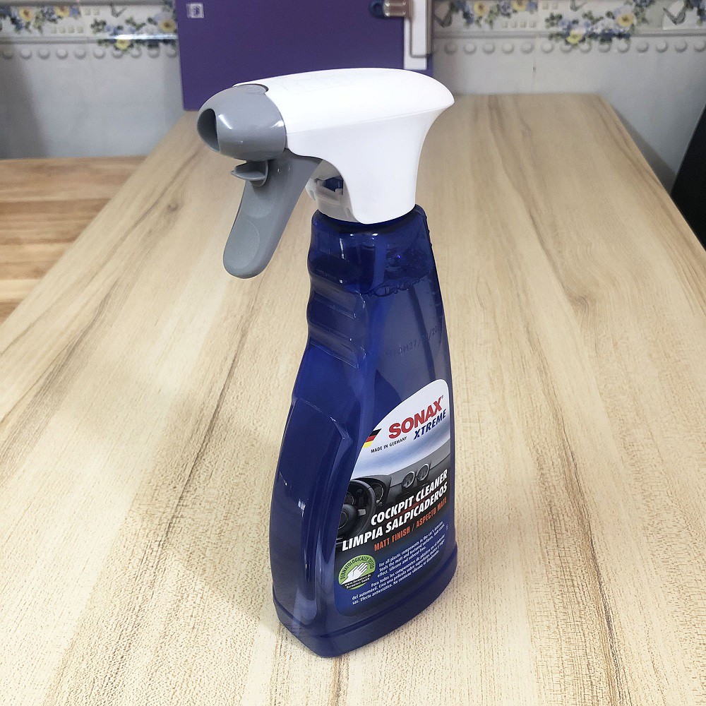 Vệ Sinh Và Bảo Dưỡng Nhựa Nội Thất Ô Tô Sonax Xtreme Cockpit Cleaner 500ml