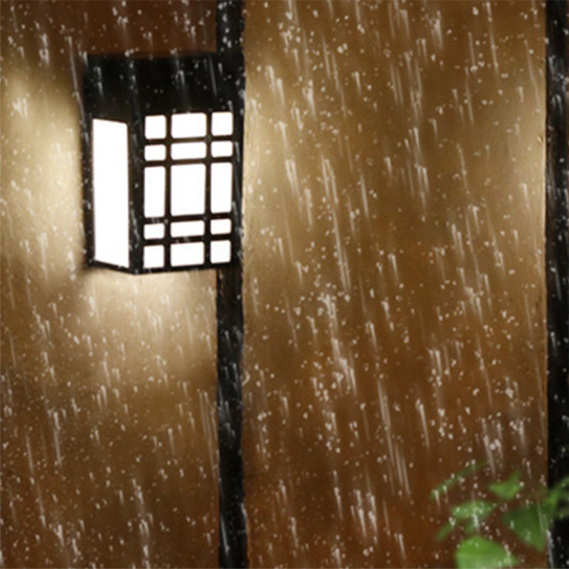 Đèn Led Gắn Tường Ngoài Trời Sử Dụng Năng Lượng Mặt Trời Chống Thấm Nước